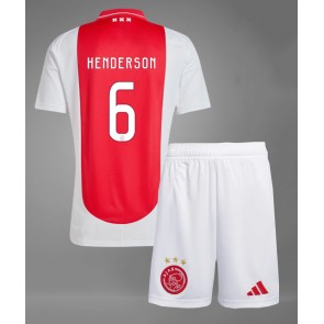 Ajax Jordan Henderson #6 Domaci Dres za Dječji 2024-25 Kratak Rukavima (+ kratke hlače)